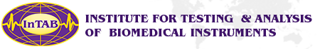 INTAB : INSTITUTE FOR TESTING & ANALYSIS OF BIOMEDICAL INSTRUMENTS